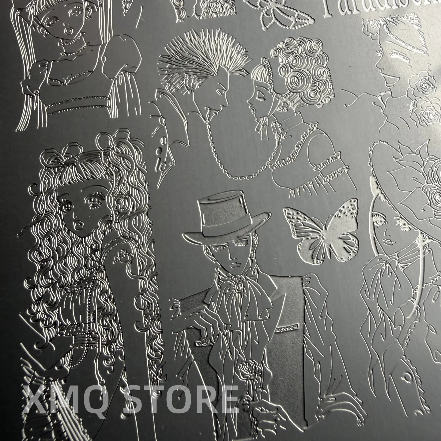 XMQ NAIL ART STAMPING PLATES LINES TEMPLATES LETTERS IMAGEPLATES