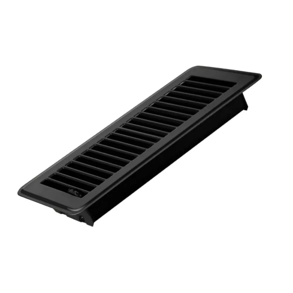 Metal Floor Register Cover 4*10 Inch Anti-blocking Floor Vent Covers Rust-proof Air Cover Heavy Duty Vent Grille Office Building