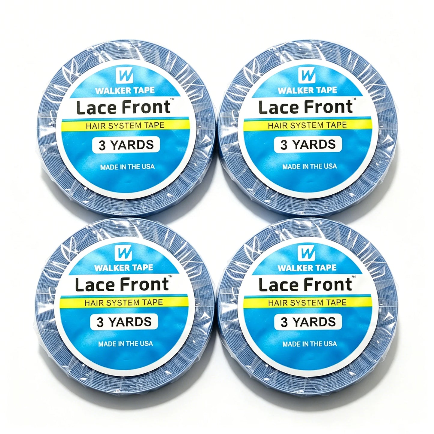 3 Rolls 0.8cm Walker Lace Front Tape 3Yards Double Sided Adhesive Tape for Wig Toupee