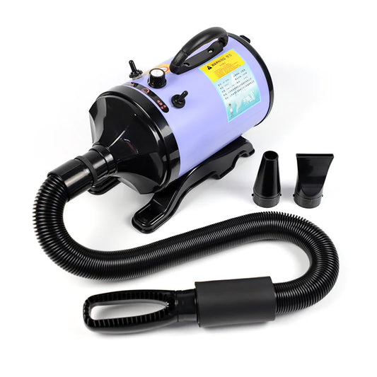 2800W High-power Dogs Hair Dryer Cat Grooming Water Blower Motor Warm Wind Adjustable Blow-Dryer Professional Drier Pet Supplies