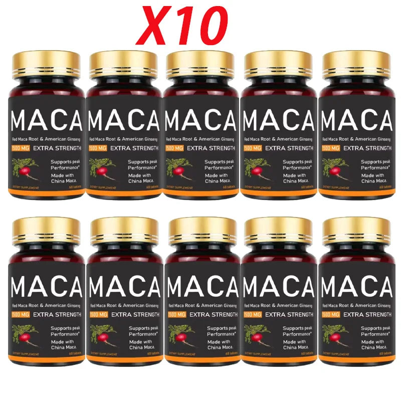 Premium Oyster, Maca & Ginseng Formula，Natural Male Performance Support | Male Enhancing for Stamina, Endurance & Muscle Growt