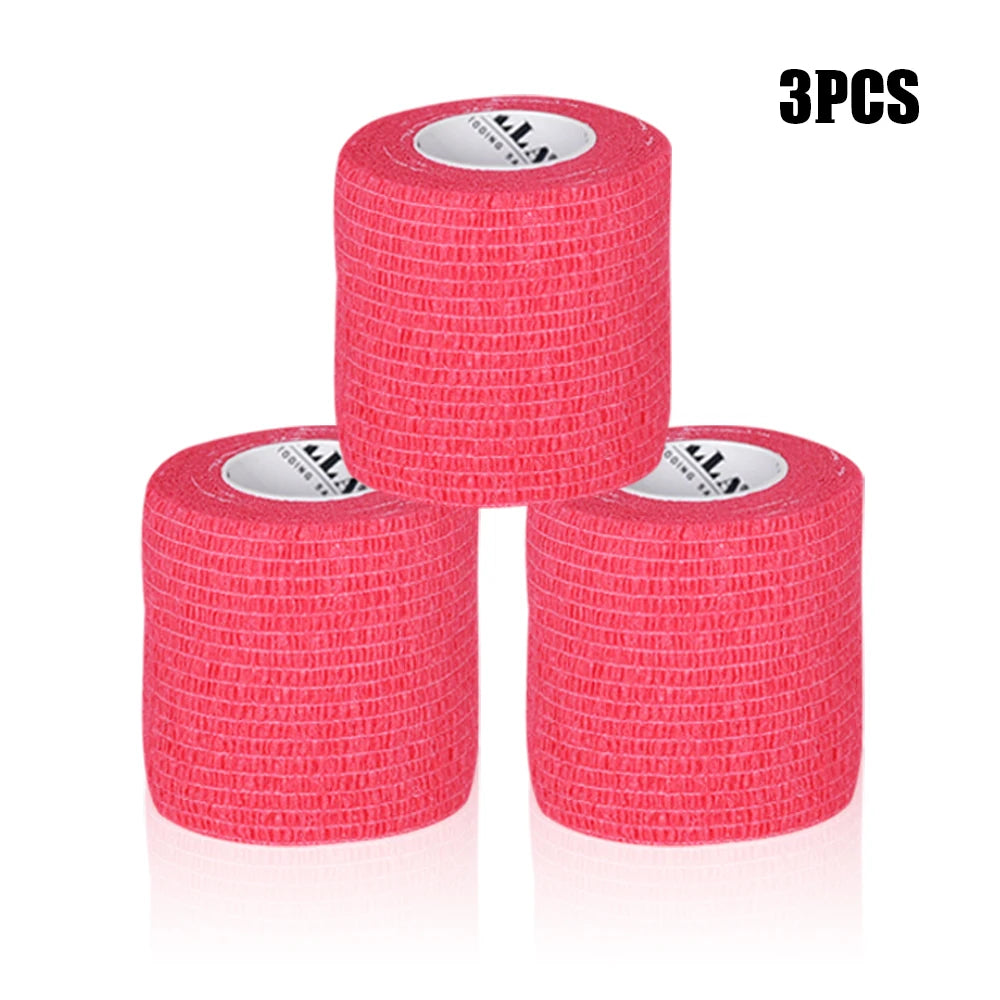 16/10/3PCS Tattoo Grip Bandage Colorful Self Adhesive Wrap 5cm X 4.5m Non Slip Handle Tape Tattoo Machine Grip Cover Supplies