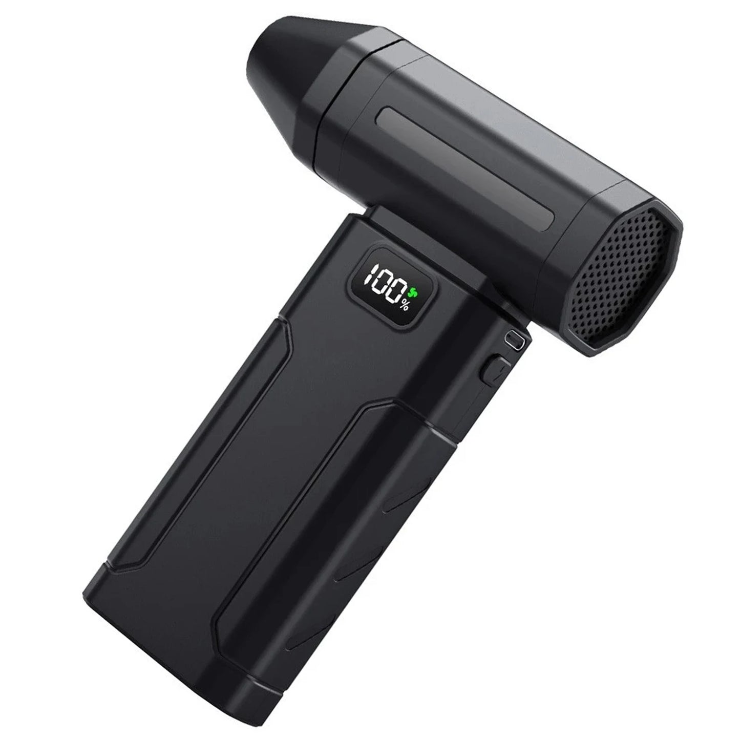  Compressed Air Duster 5-Speed Handheld Portable Dust Blower Electric Dryer Screen Display Rechargeable 100000RPM Powerful Tool
