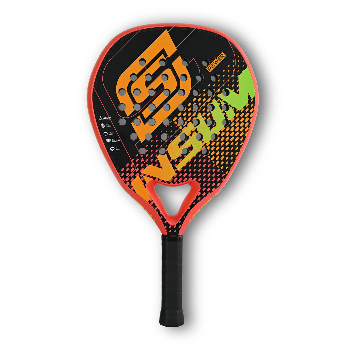 INSUM Padel Racket 2022 Carbon Fiber Soft EVA Surface High Balance Diamond Shape Sports Racket for Advanced Players Paddle