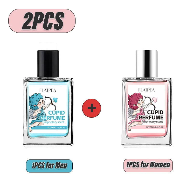 10ML/50ML Cupid Date Pheromone Perfume Men's Perfume Womens Eau De Parfum Lasting Natural Gentle Non-pungent Body Spray Roller
