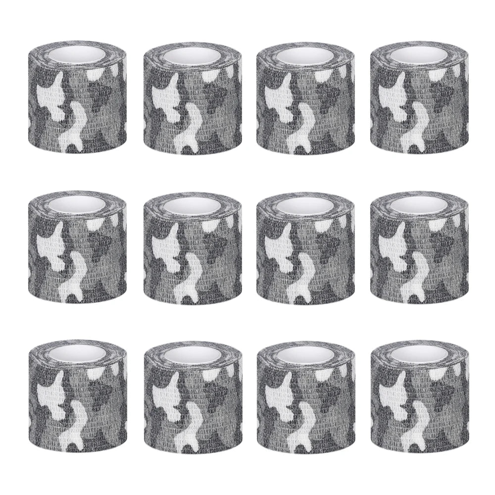 12/3PCS Waterproof Tattoo Grip Tape Covers Self Adhesive Tattoo Grip Bandage Tattoo Machine Grip Covers Tattoo Accessories