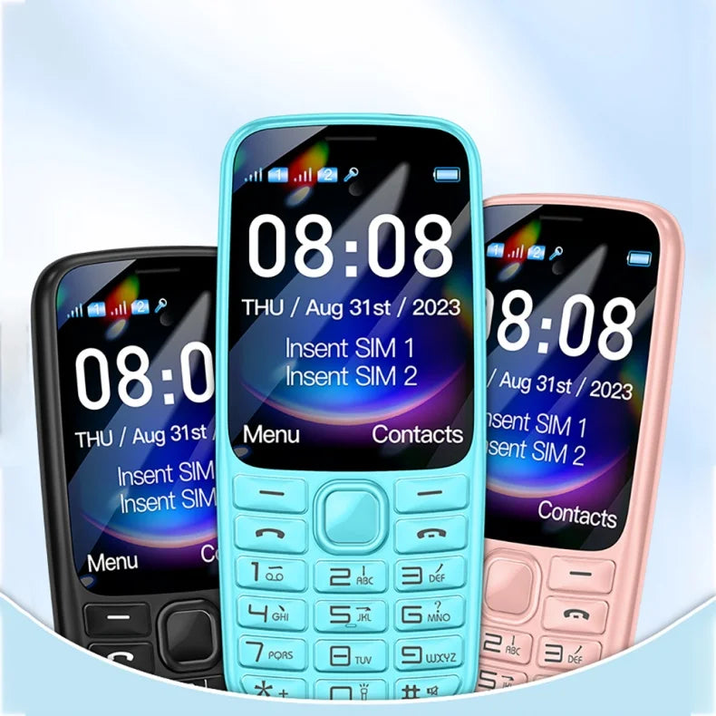 C99(H11) 4G Button Phone 2.4inches TFT Screen Dual SIM Dual Standby Voice King Alarm Clock 1500mAh Battery Torch CellPhone