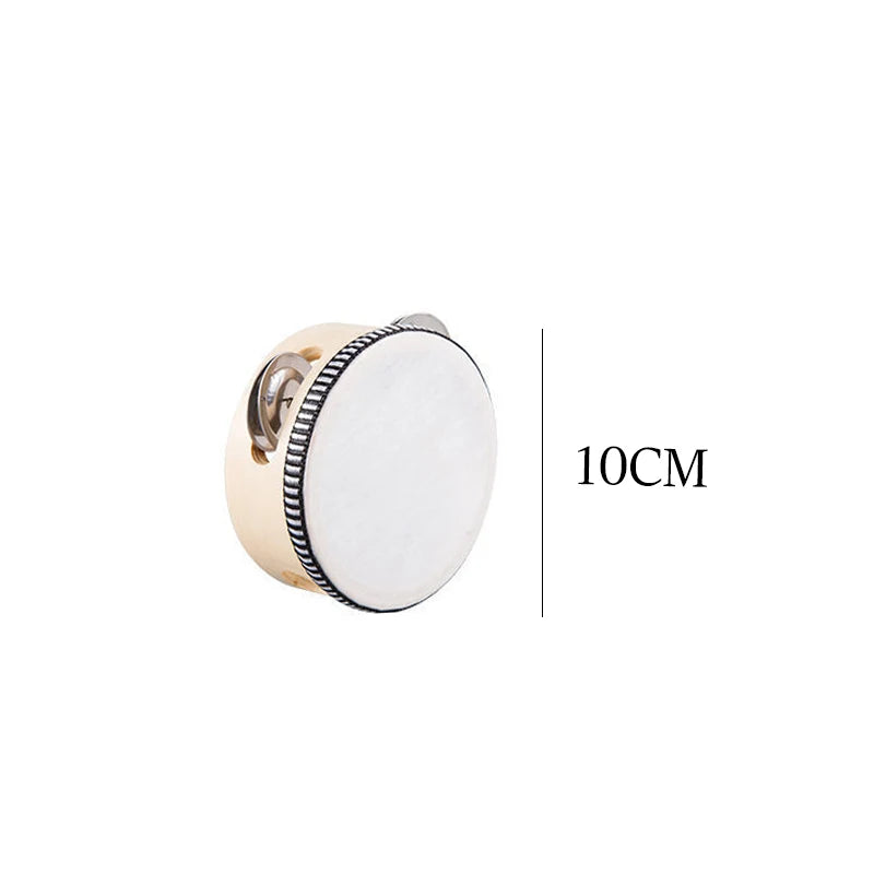 Children Musical Instrument Toys Mini Wooden Baby Stroller Accessories Clapping Board Log Color Bell Sand Hammer Sound TMZ