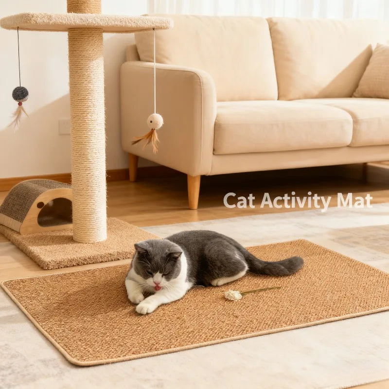 Four-season Universal Anti-scratch Cat Scratching Pad Durable Pet Supplies Essential Claw-sharpening Tool for Cats
