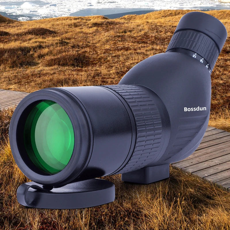 12-36X50 HD Zoom Monocular Spotting Scope Powerful Telescope Bak4 Prism Waterproof Anti-Fog for Outdoor Camping Bird Watching