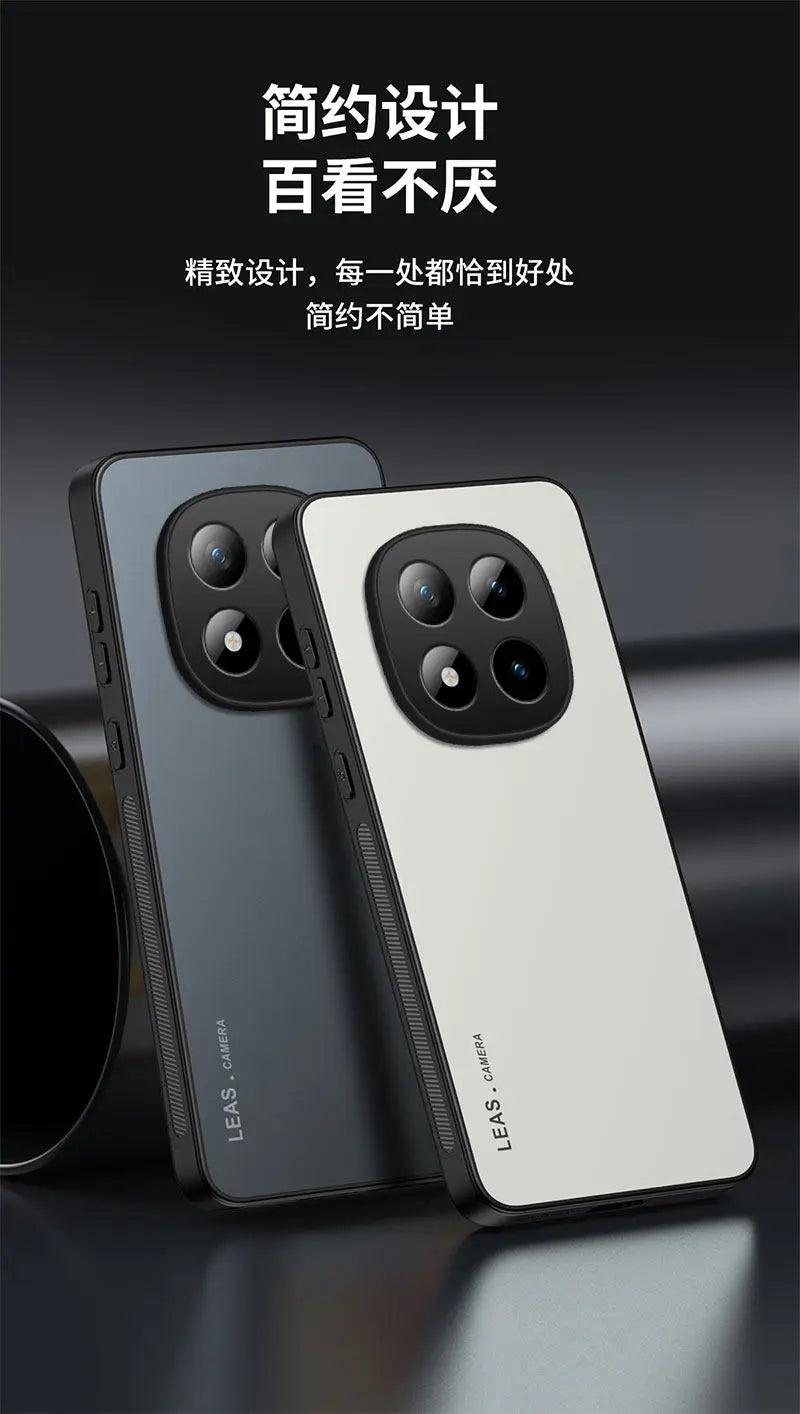 For POCO M8 Pro 5G Shockproof Armor Frosted Case for Mi POCO M 8 M8pro Camera Protection Matte Hard Bumper Cover Shell Capa