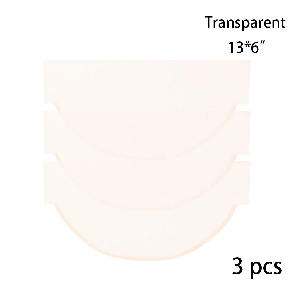 Plussign Transparent Brown Swiss Lace Hairnets 2*4 2*6 4*4 5*5 13*4 13*6 Base Hair Net For Making Lace Frontl Closure 3Pcs