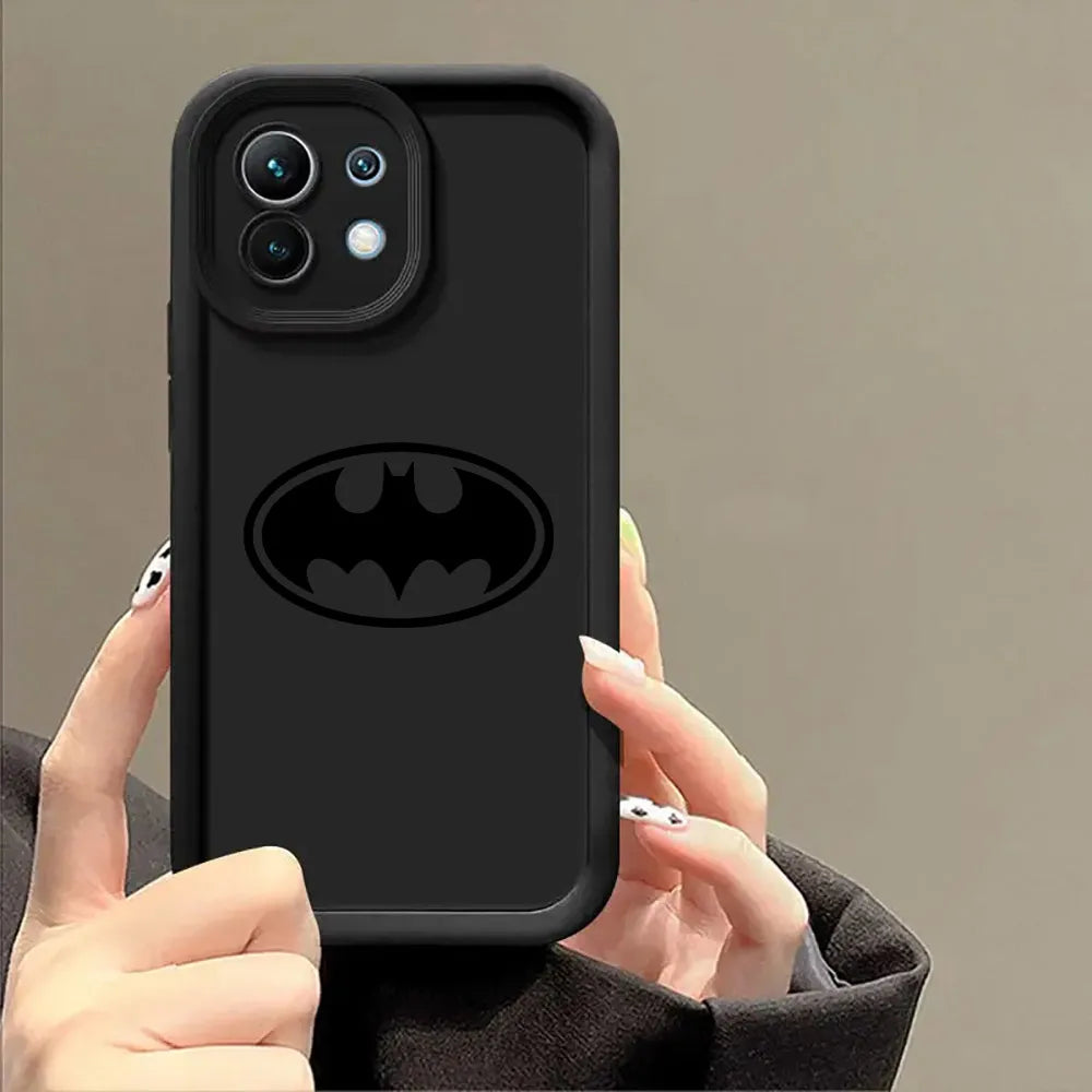 B-Bats-Mans Marvel Bat Phone Case for Xiaomi Mi 13T 14 T 15 15T Pro 17 Ultra Poco M7 M8 F8 F7 X6 X7 X8 Pro Max Shockproof Cover