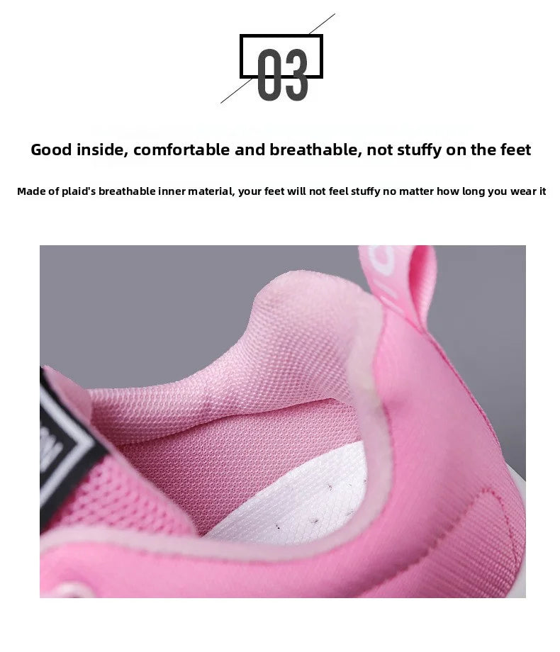 Women Mesh Breathable Casual Sneakers Lace-up Vulcanized Shoes Ladies Platform Sneakers Female Shoes Plus Size Zapatos De Mujer
