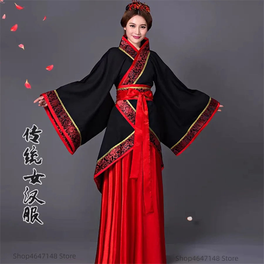 2026 Halloween Hanfu National Chinese Dance Costume Men Ancient Cosplay Traditional Chinese Clothing for Women Hanfu Clothes