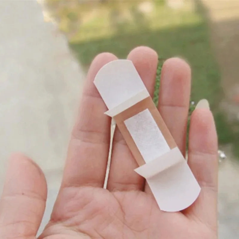 50/100/300/500Pcs First Aid Bandage Adhesive Plaster Wound Hemostasis Sticker Band Aid Stickers for Kids Children Emergency Kit