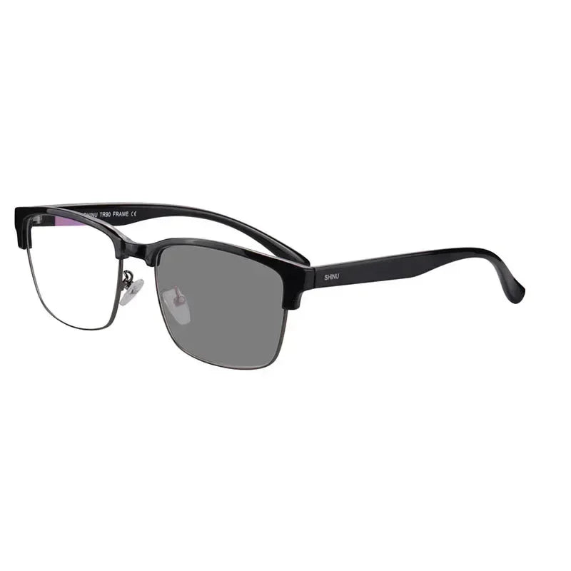 Photochromic Reading Glasses Man Intelligent Glasses Progressive Multifocal Optical Lenses Anti Blue Light Or Radiation Glasses