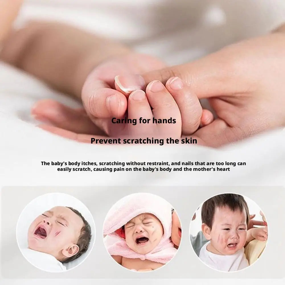 2 IN 1 Electric Nail Clipper Cutter with LED Light Automatic Nail Grinder Trimmer for Baby Adult Mini Manicure Tools Nail Care
