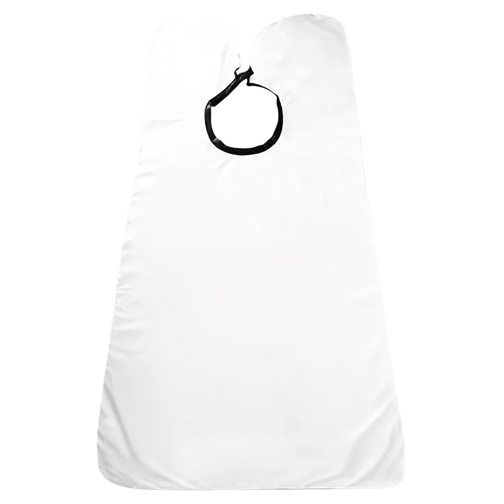 Beard Hair Cutting Catcher, Waterproof Shaving Apron with Drawstring for Home Barber, Easy Clean Hair Catcher for Men