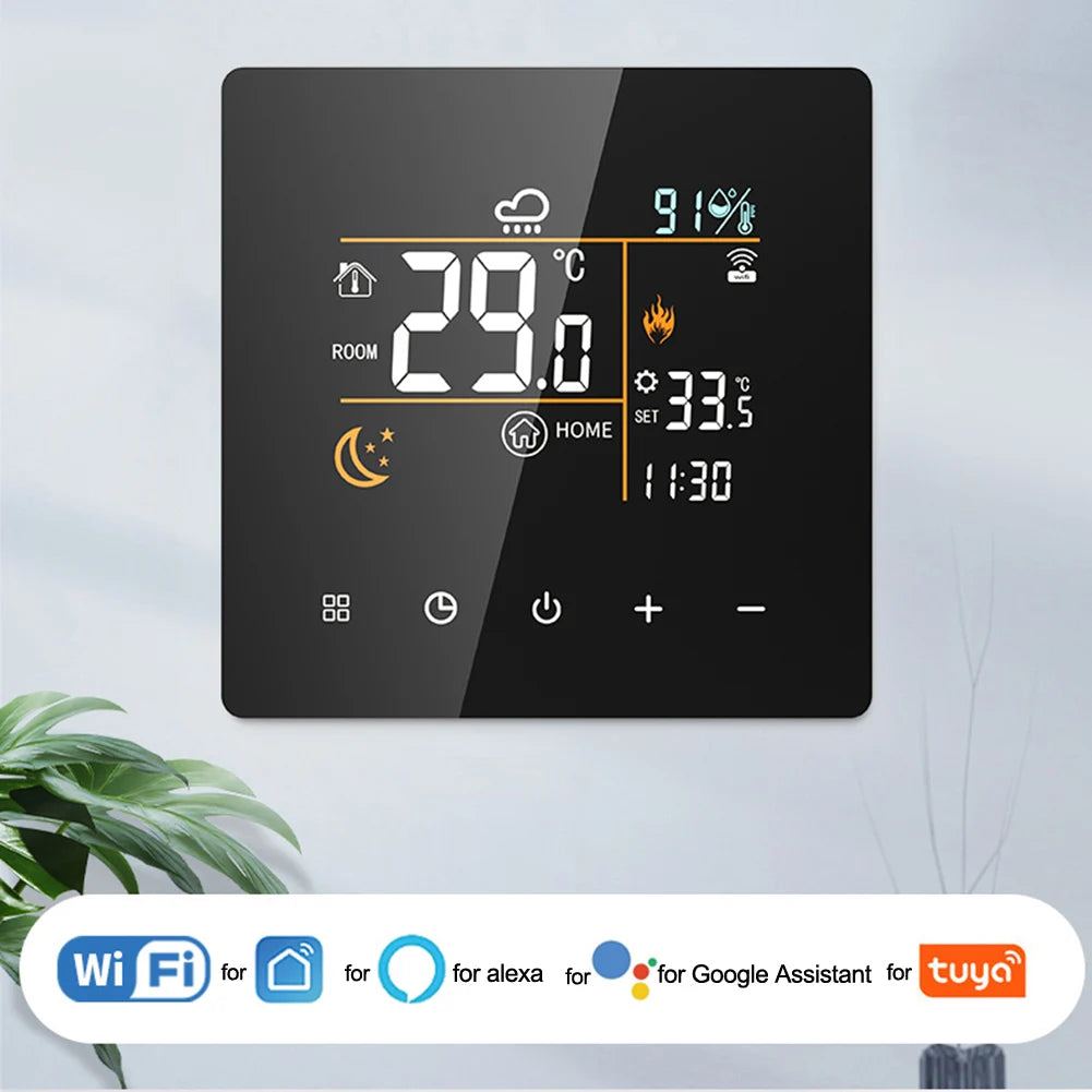 For Tuya Smart WiFi Thermostat And Hygrometer Digital Temperature Controller Temperature Humidity Infrared Controller