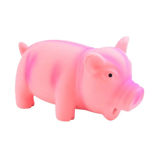 Pet Tooth Cleaning Products Latex Piggy Dog Toys Whistle Grunt Bite Resistance Chewing Squeak Interactive Toy Dog Accessories