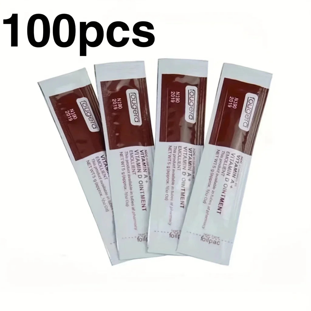 20/100pc Tattoo Aftercare Cream Care Lotion Anti Scar Vitamin Ointment Permanent Makeup  Supplies Eyebrow Eyeliner Lips Cream 5G