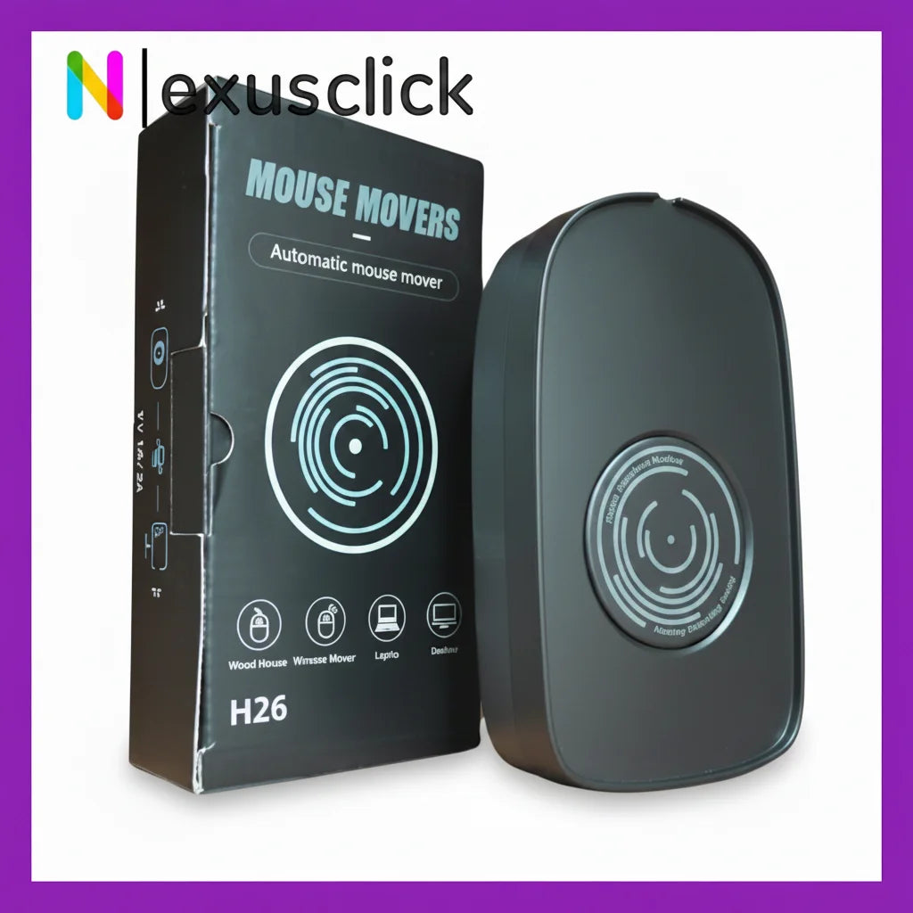 USB Undetectable Mouse Jiggler Automatic Mouse Mover Keeps PC Awake Prevents Screen Sleep Plug  Play For Laptops Desktop PC