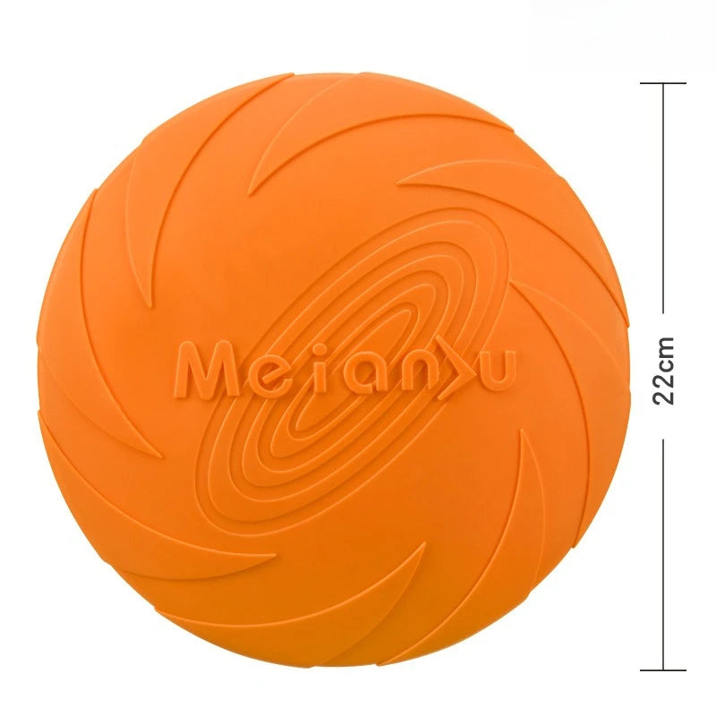 Dog Flying Saucer Interactive Funny Pet Cat Toy Dog Game Flying Discs Resistant Chew Puppy Training  Pet Dog Supplies