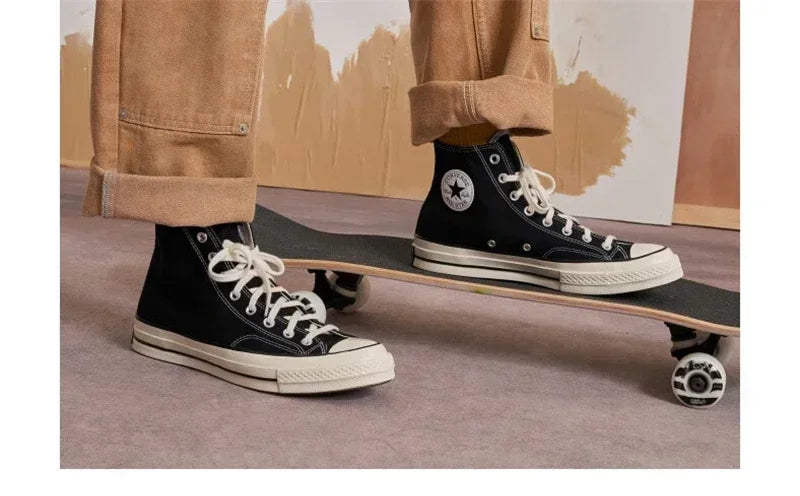 Converse 1970 High Canvas Casual Shoes For Men Women Black White Chuck Taylor All Star Comfortable Sports Skateboard Sneakers