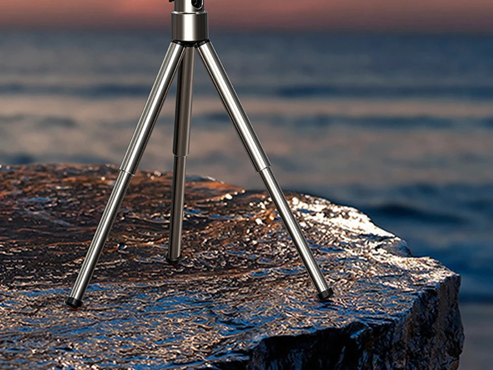 Remote Control Floor Table Air Cooler Mini Portable Wireless Ceiling Fan 360° Rotation 3-speed Wind For Camping Home Night Light