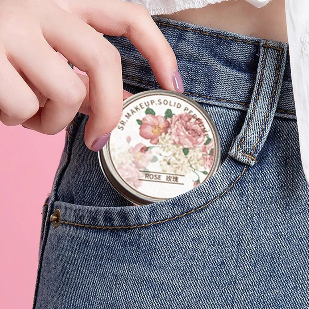 Perfume For Women Portable Balm Long-lasting Fragrances Fresh Elegant Female Perfumes Body Aroma Gifts