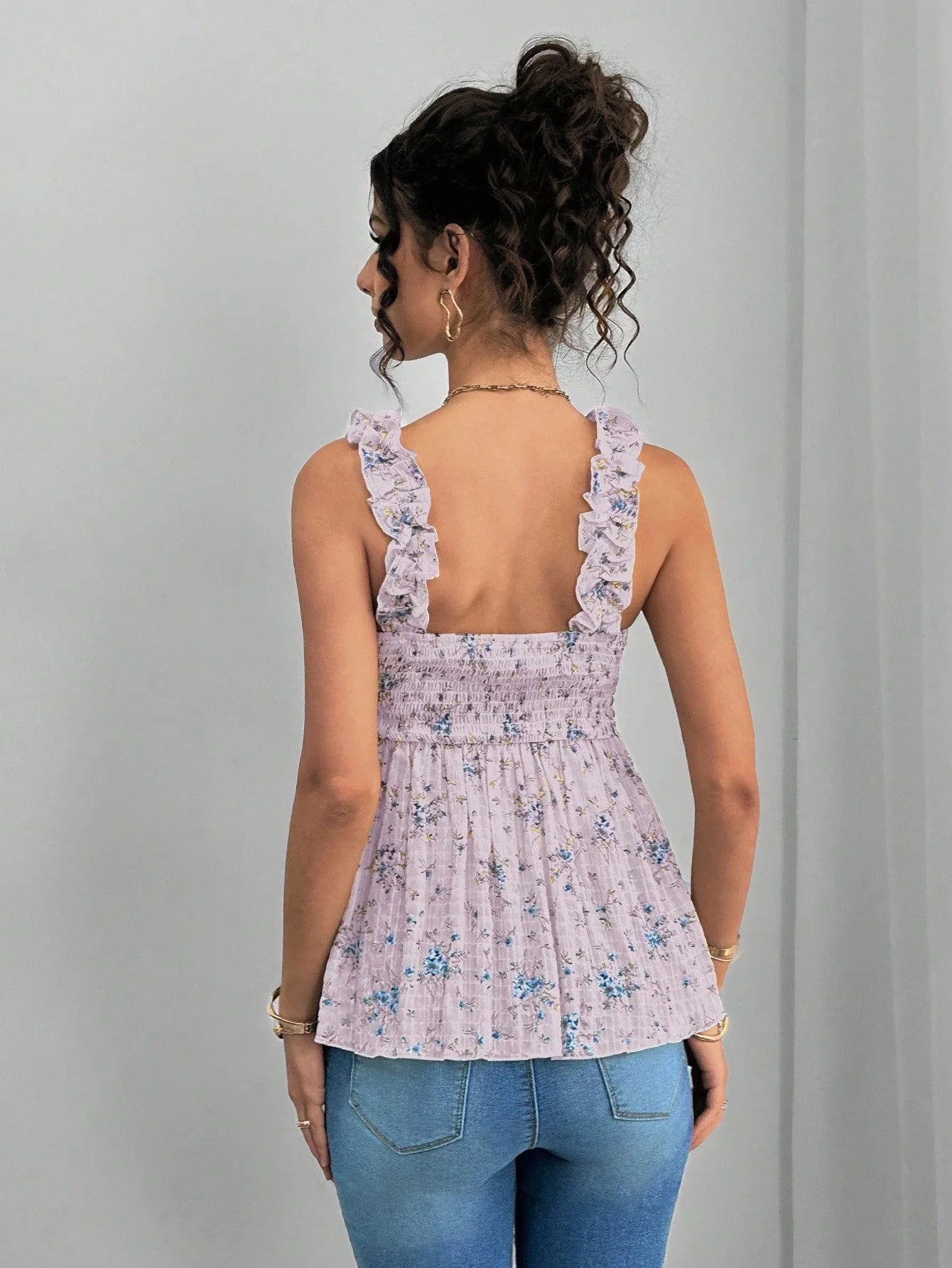Maternity Clothing Spring and Summer New Printed Suspenders Maternity Top Square Collar A Word Maternity Vest Pregnancy Shirt