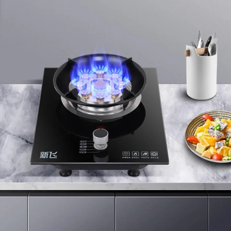 Frestec Single Burner Gas Stove for Natural Gas LPG Home Use High Power Desktop Built in Stove WWW