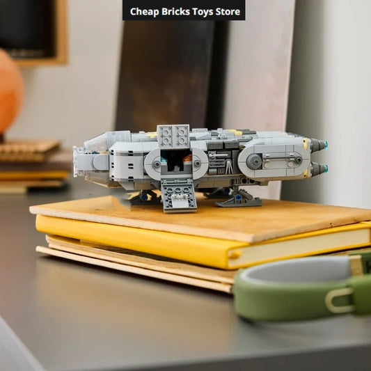 2026 New 701pcs Requiring Assembly Starship Blocks Model Space World Movie Christmas Birthday Toy for Family Decor Gifts