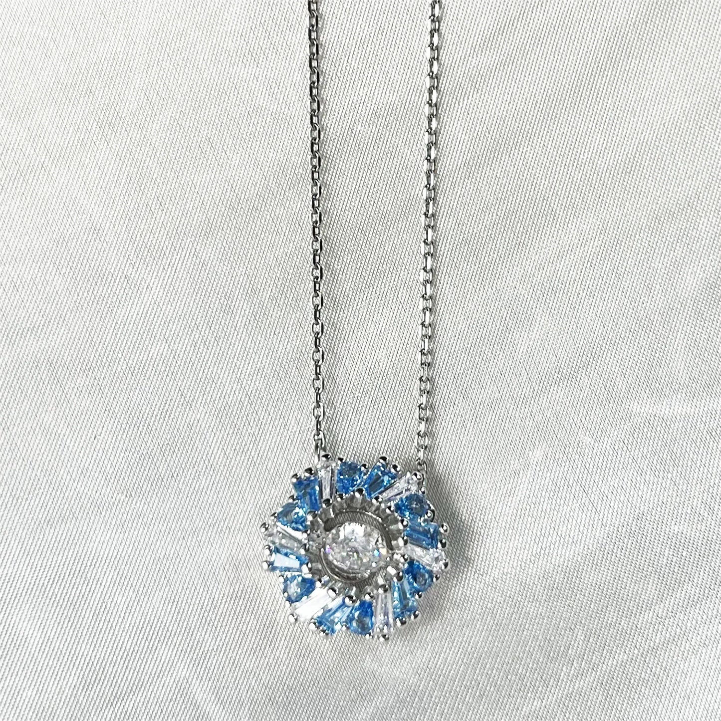 Snowflake Flowers Original New Sales Trend High Quality Jewelry Flower Sets Necklace Earring Ring Bracelet Pink Anniversary Gift