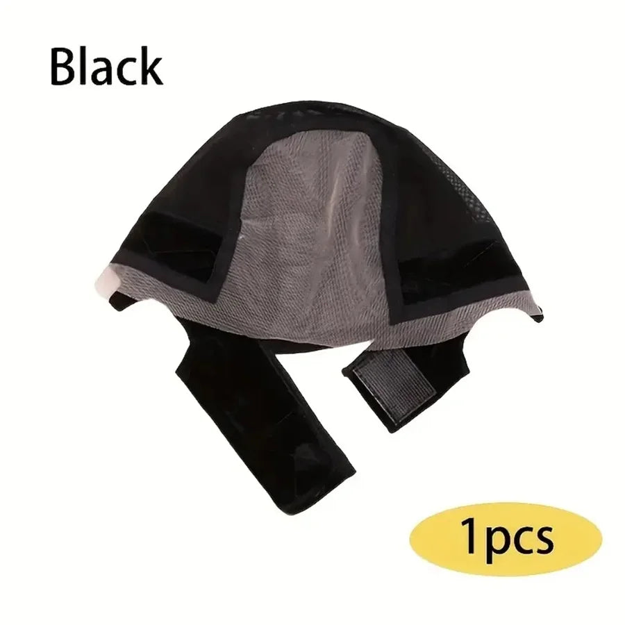 Lace Wig 9*6 Caps for Women, Wig Caps with Grip Band Glueless Wig Grip Synthetic Cap, Non-Slip Adjustable Elastic Headband