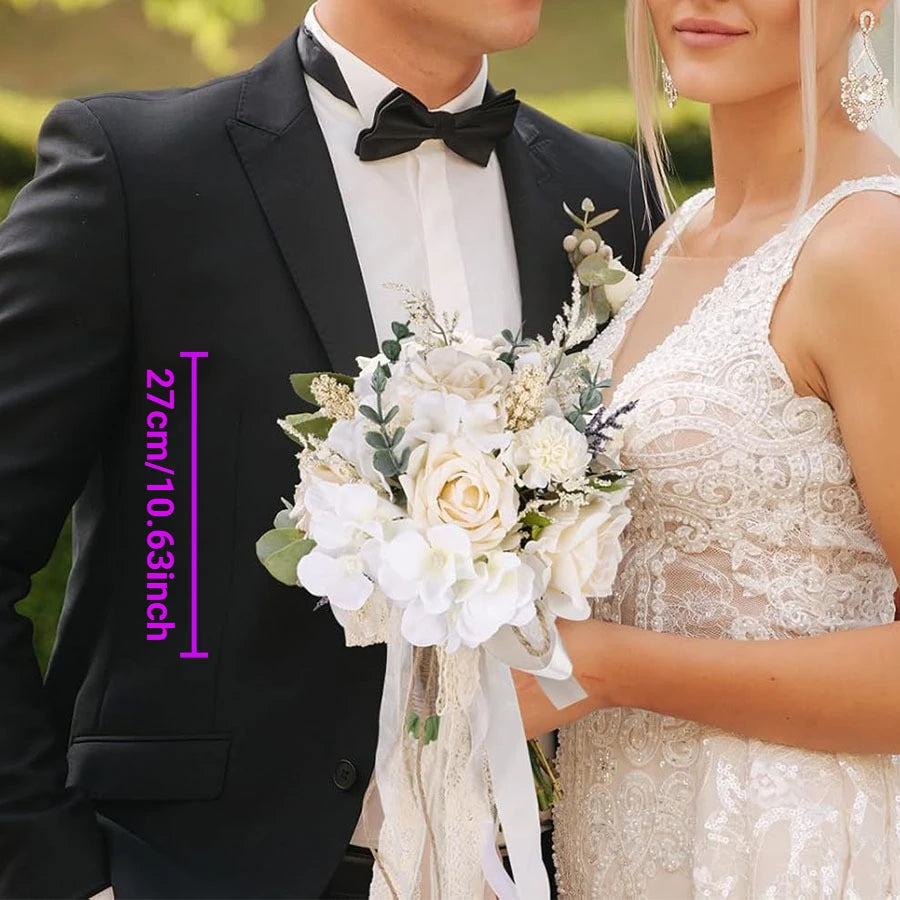 Bridal Bouquet Wedding Bouquets For Bride Flower Bouquets Marriage Wedding Bouquet For Bride Rose Bouquet Bridal Holding Flower