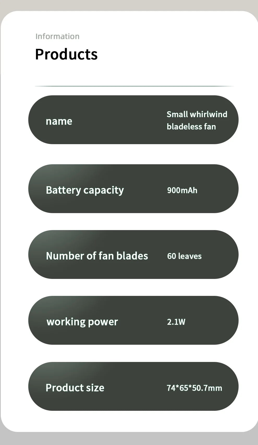2026 Summer Clip-On Small Fan 360° Adjustable Lightweight And Portable Fan Suitable For Hands-Free Portable Fans When Going Out