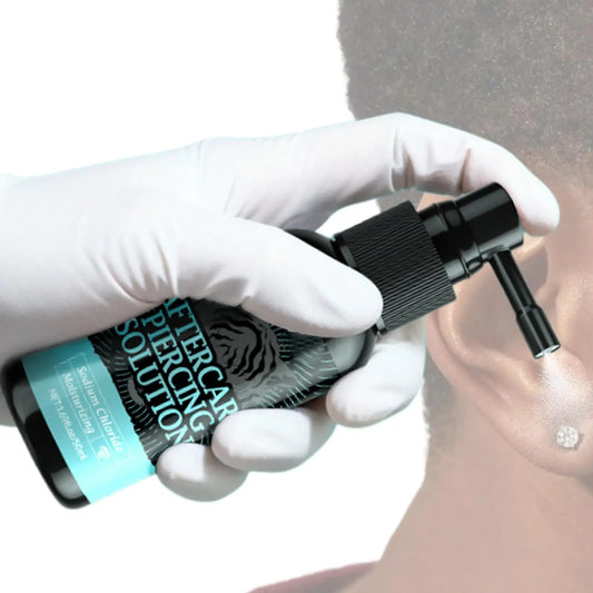 50ml Piercing After Care Solution Gentle Safe Mist Piercing Spray Aftercare For Adults Men Women Friends Daily Home Indoor
