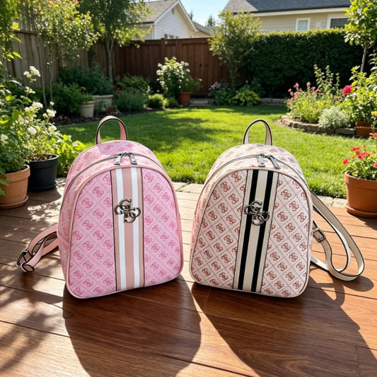 Luxury large capacity outdoor travel handbag, modern trendy women's backpack, classic design zipper shoulder bag