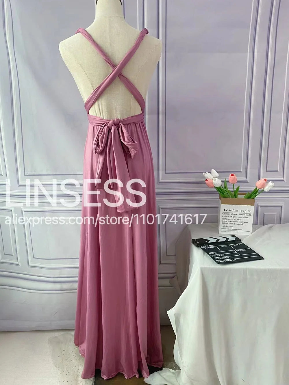 Multiway Maxi Dress Bridesmaid Dress Infinity Cocktail Dress Floor Length Bridesmaid Dress Maxi Dress for Bridesmaid Gifts