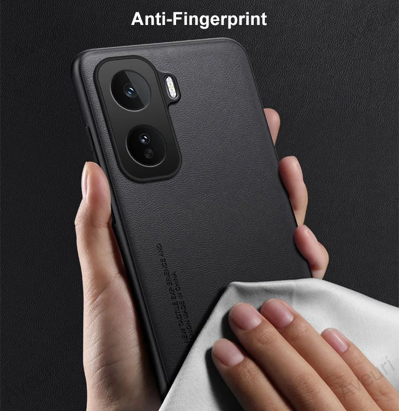 Luxury PU Leather Case For Vivo iQOO Neo 11 Back Cover Silicone Shockproof Full Protection Phone Case For Vivo iQOO Neo11 5G