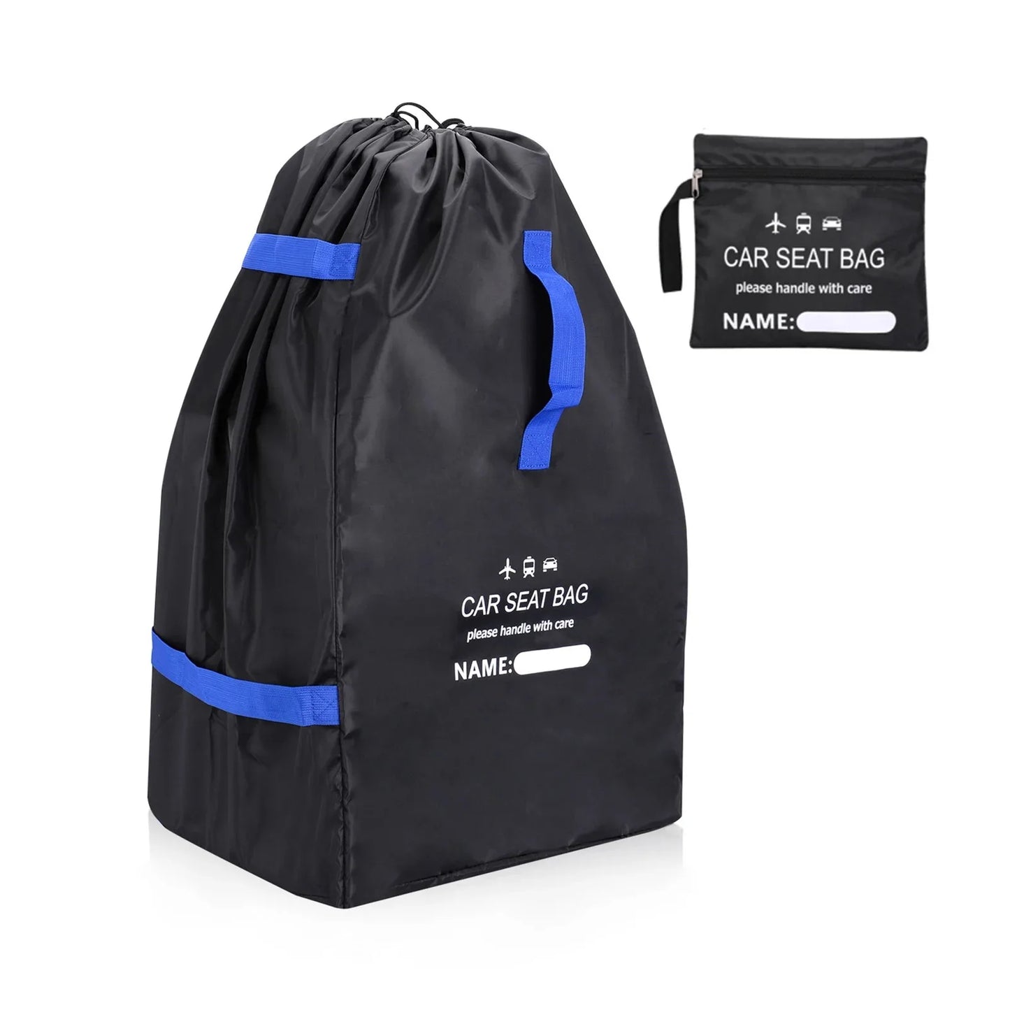 Car Seat Bag Backpack Universal Infant Carseat Storage Bag for Airplane Gate Check Large Durable Carseat Travel Bag with Straps