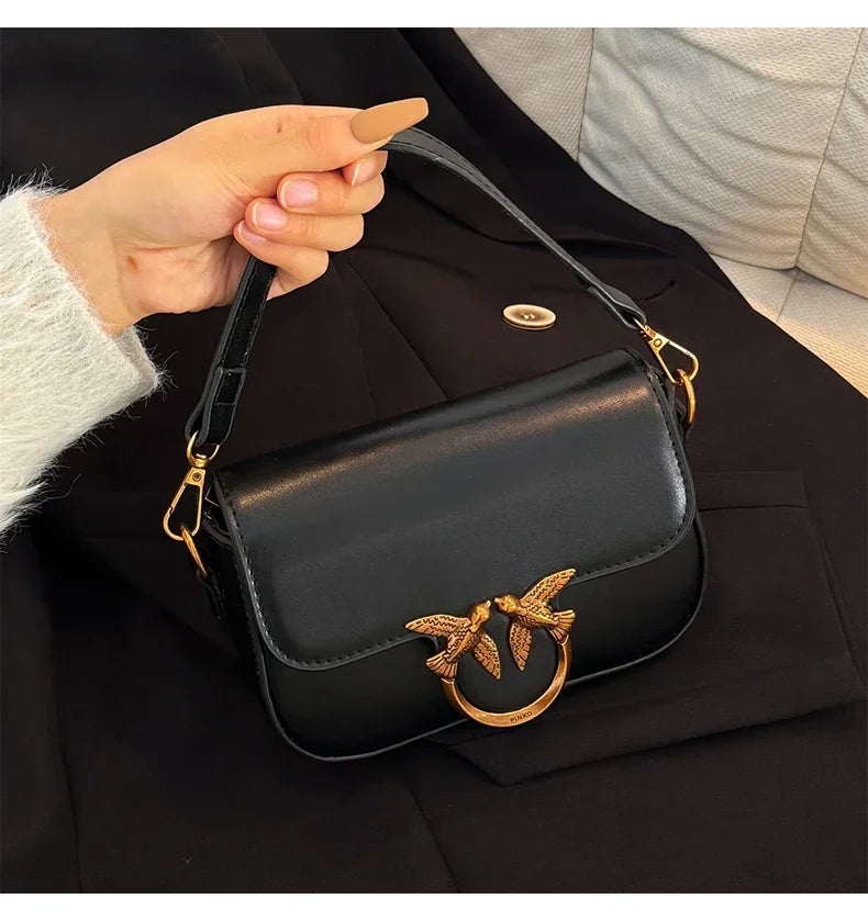 2026 Elegant Fashion Luxury Light Luxury Women's Shoulder Crossbody Bag, Designer Original Leather Tote Bag
