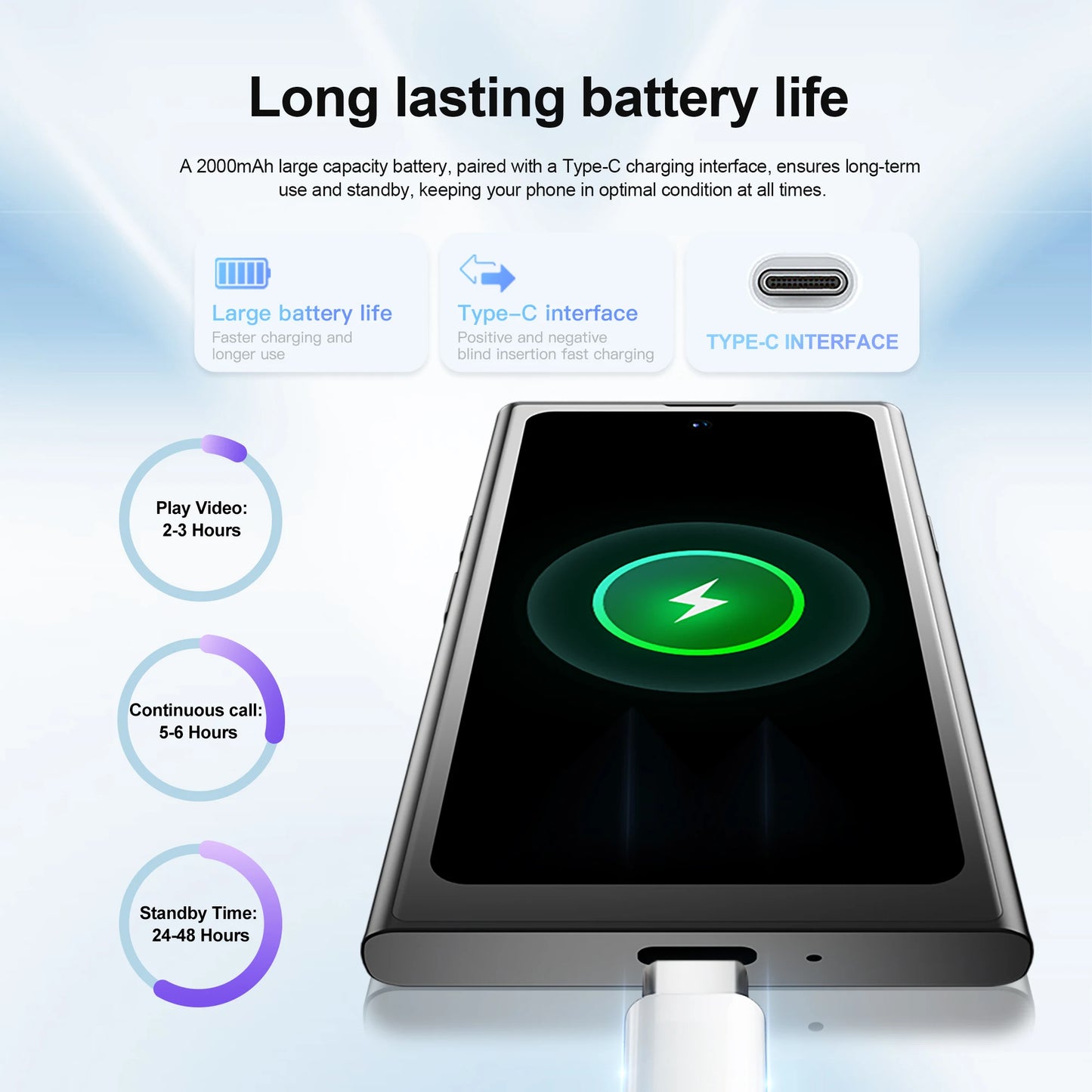 SERVO S27 Mini Android OS Cute Smartphone 4G LTE 3GB+64GB Play Store GPS WiFi Face ID 4.0"  Small Smart Phones Dual SIM Standby