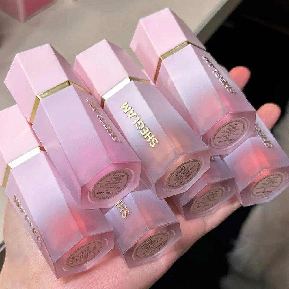 SHEGLAM Drop Ship Make Up Liquid Blush Facial Nourishing Blusher Gel Cream Multi-purpose Lip Gloss Makeup Blush Wholesale