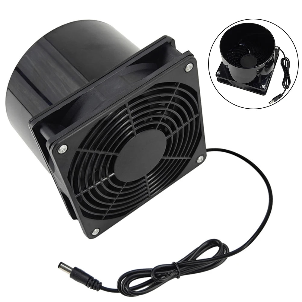 Pet Comfort Exhaust Fan Solar Compatible Fan Air Circulation Fan For Kitchen Cooling System Versatile For Homes