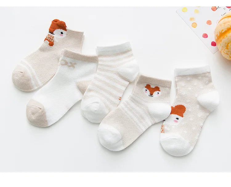 15Pairs/lot Infant Baby Socks Baby Socks for Girls Cotton Mesh Cute Newborn Boy Toddler Socks Baby Clothes Accessories