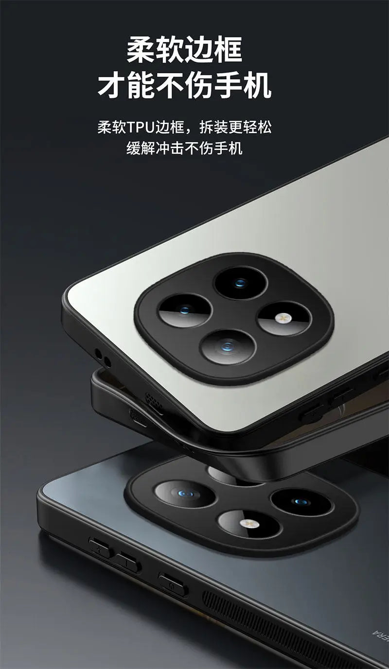 For POCO M8 Pro 5G Shockproof Armor Frosted Case for Mi POCO M 8 M8pro Camera Protection Matte Hard Bumper Cover Shell Capa