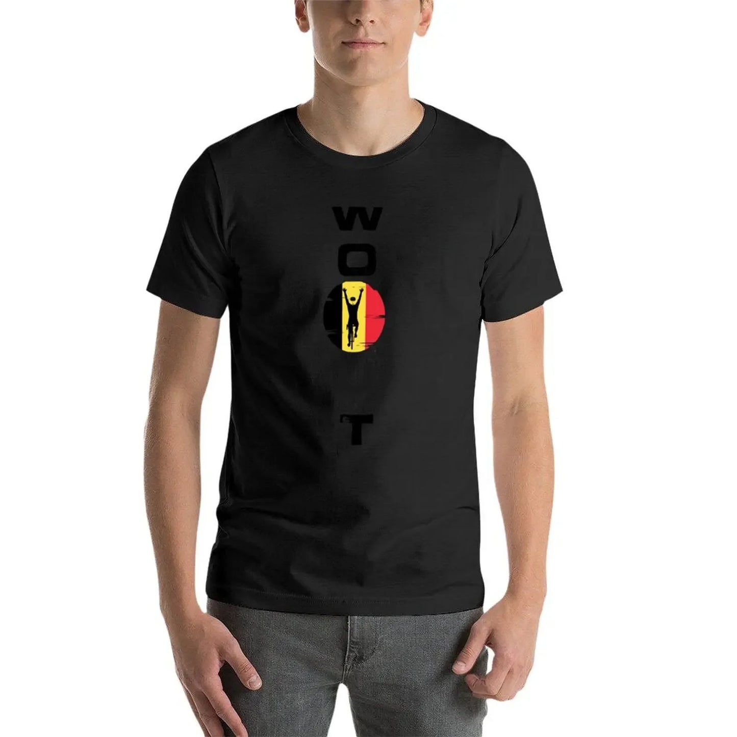 wout van aert T-Shirt cute clothes man clothes summer top quick-drying funny t shirts men